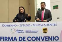 Aguascalientes and UPS sign alliance to boost exports